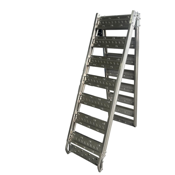 Reinforced Folding Stainless Steel Loading Ramp