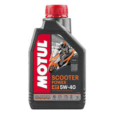 زيت محرك motul 5w40 scooter power 1L